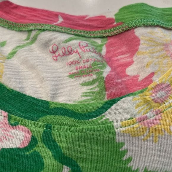 Lilly Pulitzer SS t-shirt, Size Small - Picture 5 of 5